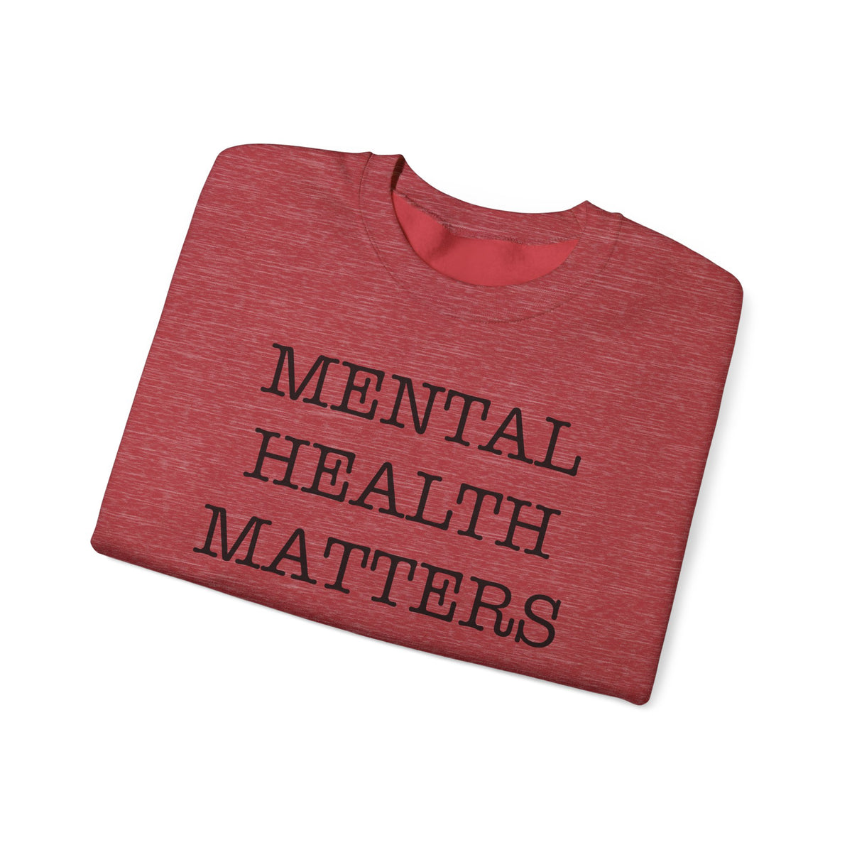"Mental Health Matters" Crewneck Sweatshirt