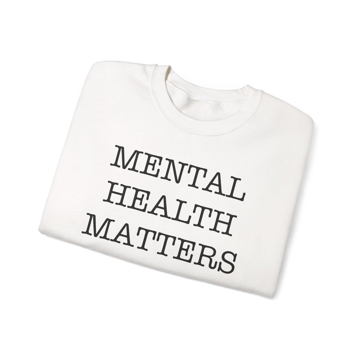 "Mental Health Matters" Crewneck Sweatshirt