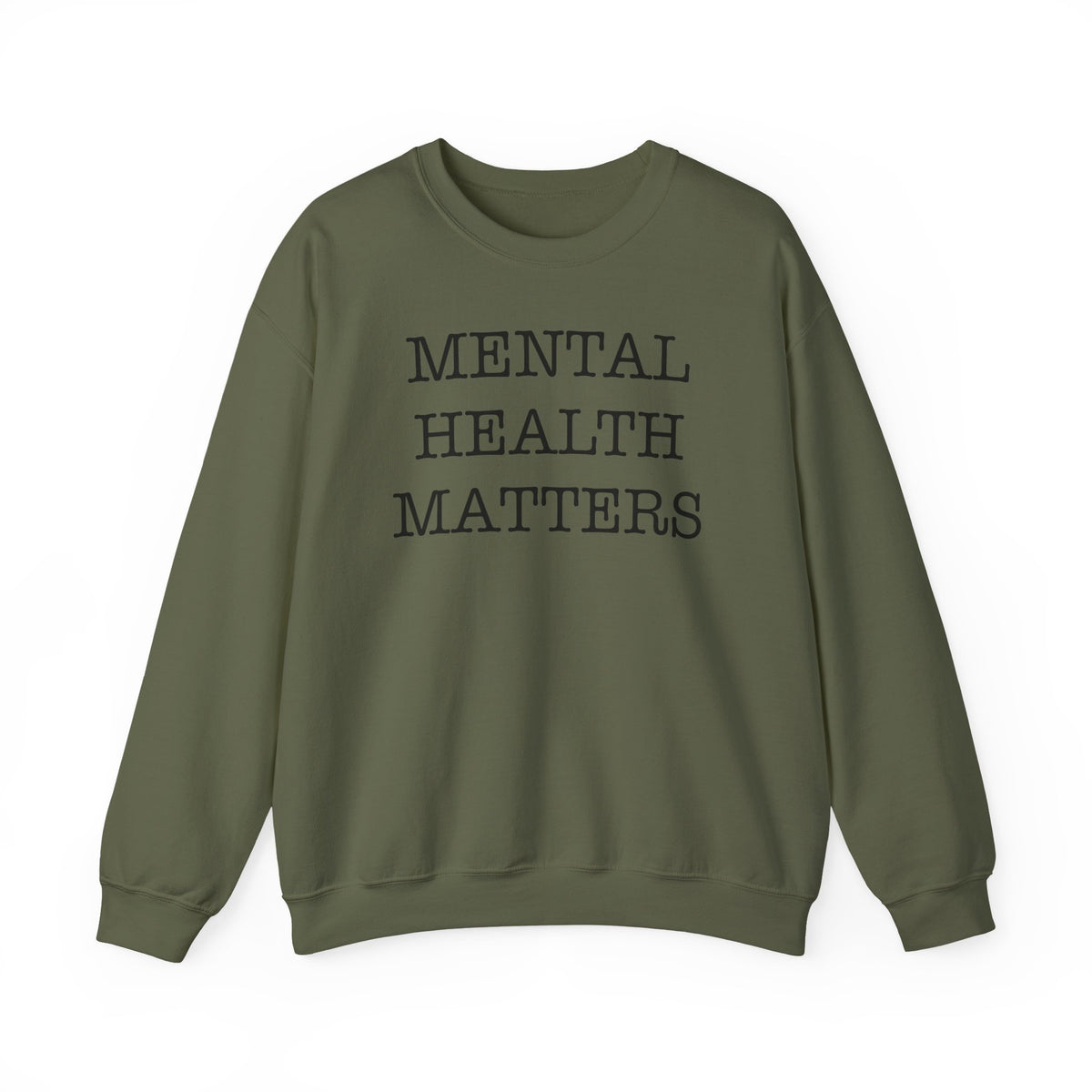 "Mental Health Matters" Crewneck Sweatshirt