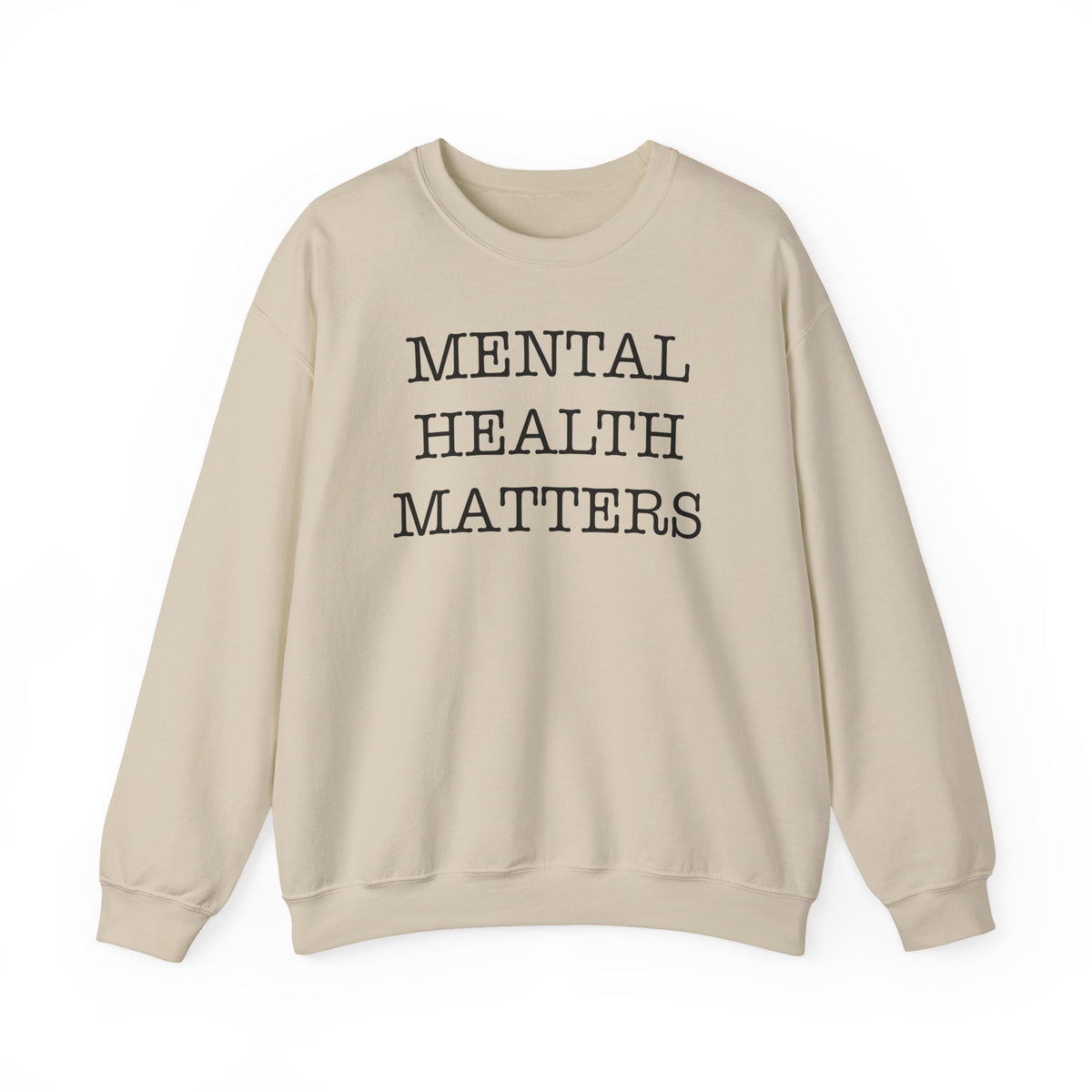 "Mental Health Matters" Crewneck Sweatshirt