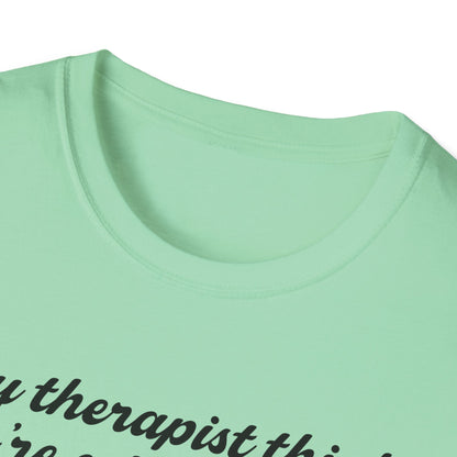 “My therapist thinks you’re a twat waffle” Graphic Tee