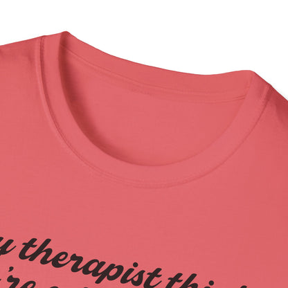 “My therapist thinks you’re a twat waffle” Graphic Tee