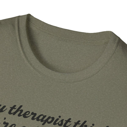 “My therapist thinks you’re a twat waffle” Graphic Tee