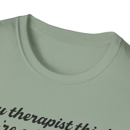 “My therapist thinks you’re a twat waffle” Graphic Tee