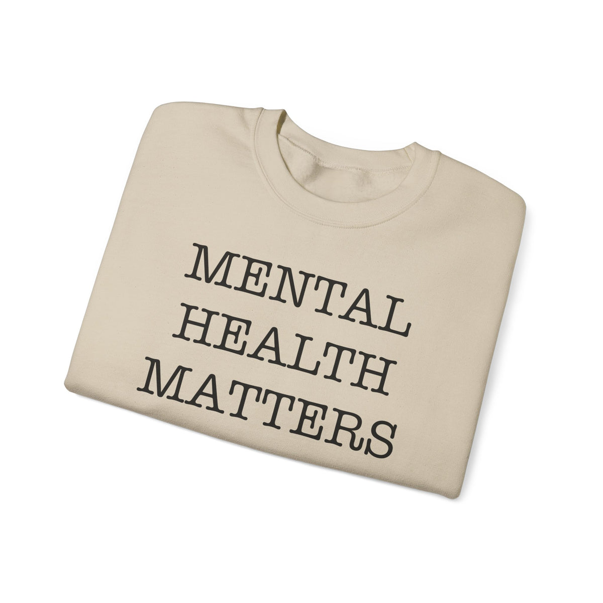 "Mental Health Matters" Crewneck Sweatshirt